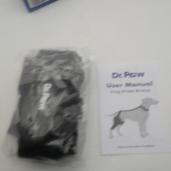 NEW Dr. Paw Dog ACL Knee Brace for Torn ACL Hind Leg Secure Fit Size Large - Picture 9 of 11